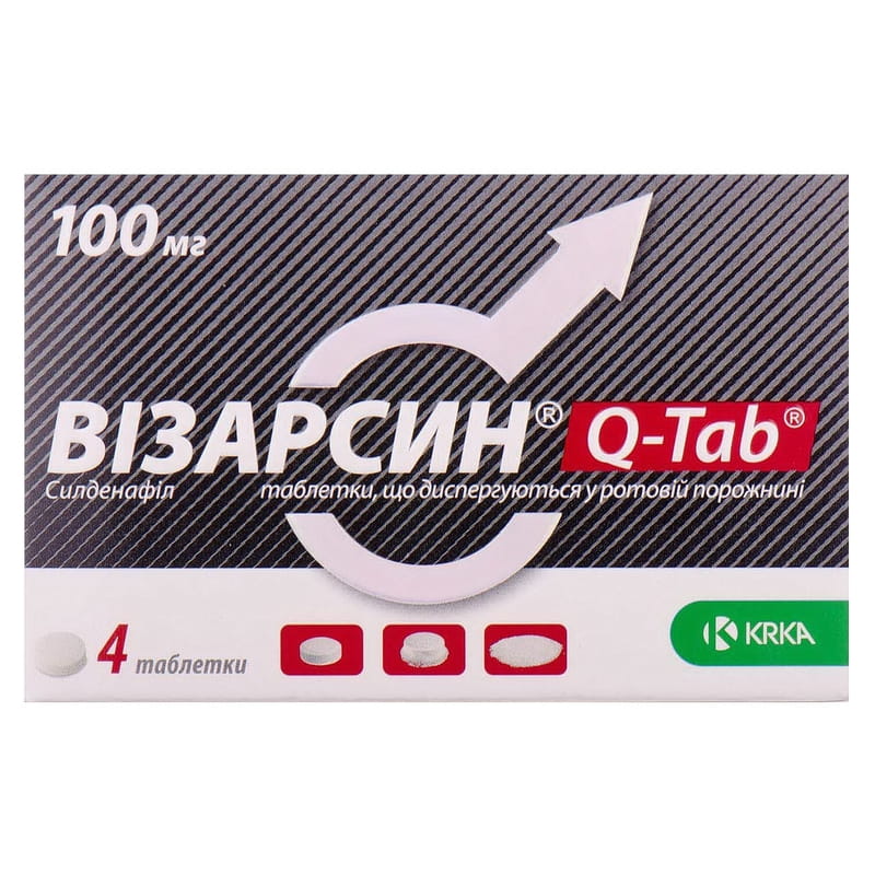 Визарсин® Ку-таб — инструкция по применению, дозы, побочные.