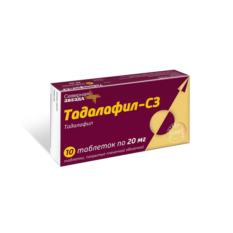 Тадалафил — инструкция по применению, дозы, побочные действия, описание.