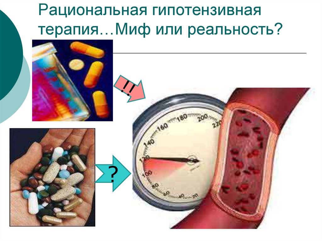 Влияние гипотензивных препаратов на мужскую потенцию.