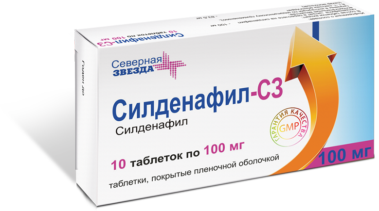 Силденафил-С3 инструкция по применению для мужчин, цена, отзывы и аналоги