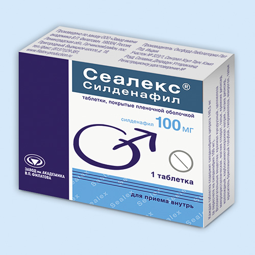 Сеалекс®Силденафил — инструкция по применению, дозы, побочные.